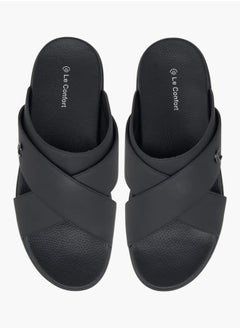Le Confort Men's Cross Strap Slip-On Sandals Ramadan Collection  - Image 1