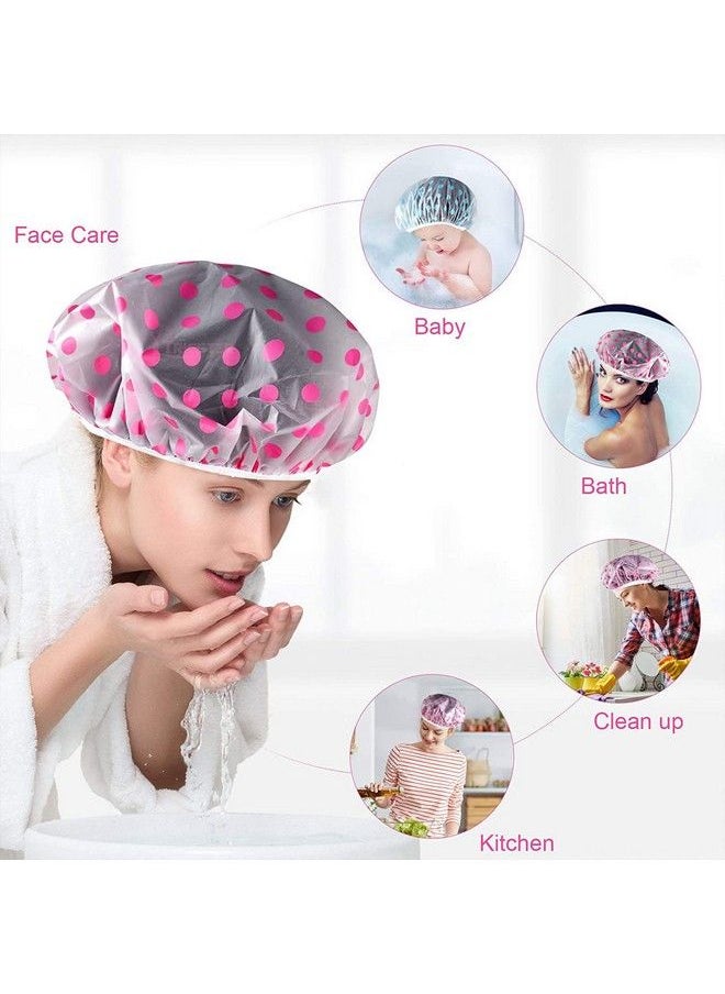 TRICSTER - Shower Cap For Women (Pack Of 3 Multicolor) - Image 1