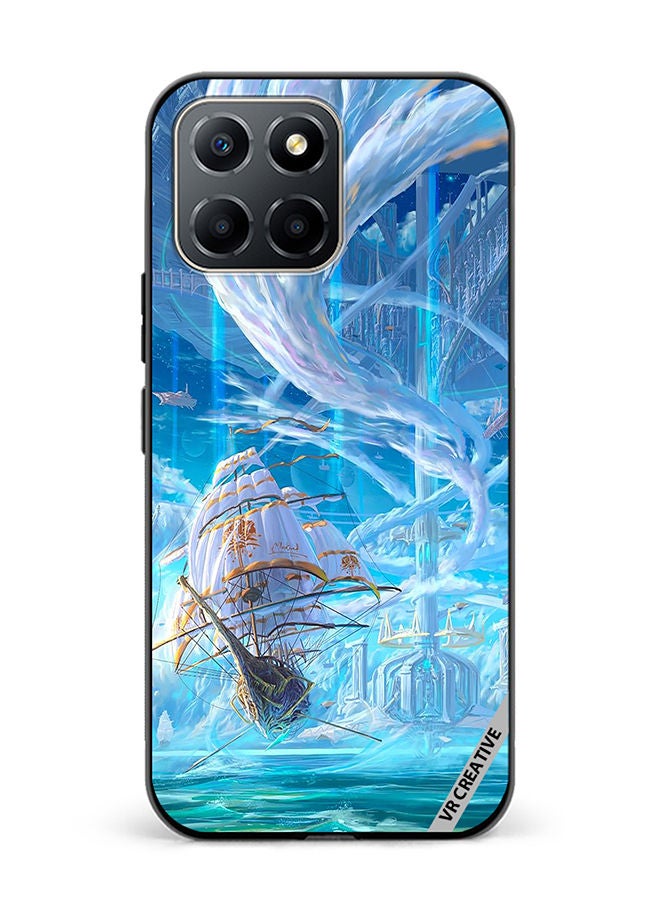 VR CREATIVE Protective Case Cover For Honor X6 Castle With Clouds Design Multicolour - Image 1