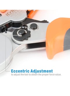 Excefore Wire Ferrule Crimping Tool, Square Self-Adjustable, for AWG23-10 Bootlace End-Sleeves Ferrule, Ratcheting Wire Crimping Plier  - Image 4