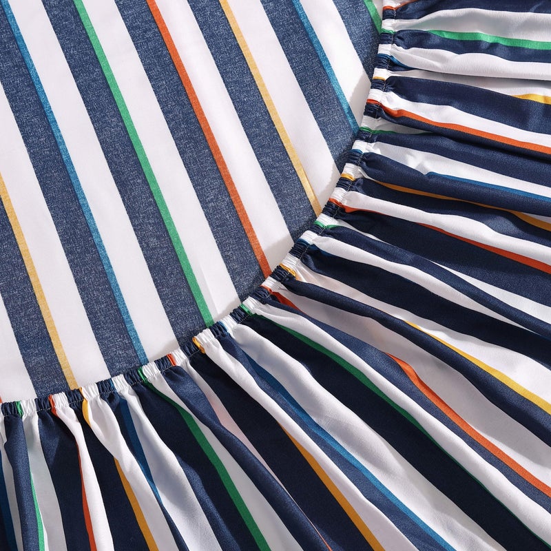 Eddie Bauer Kids - Twin XL Sheets  Stain Resistant Kids Bedding  Ideal for Toddler Bedding Set (Stripes Game Blue  Twin XL) - Image 3
