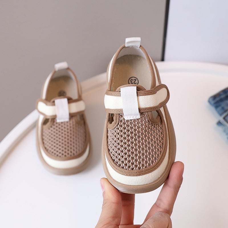 2463 Spring New Boys And Girls Breathable Cloth Mesh Children'S Soft Bottom Korean Style Children'S Shoes Children'S All-Inclusive Sandals - Image 4