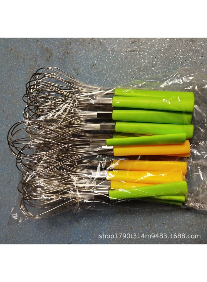 Egg Beater Manual Egg Beater Stick Mixer Egg Beater Cream Egg Household Baking Tools 2 Yuan Store Products-Color:Naked Clothing - Image 1