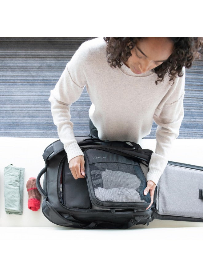 NOMATIC NOMATIC Packing Cubes, Compression Luggage Organizers for Carry-On, Suitcases, Travel Bags, Small  - Image 4