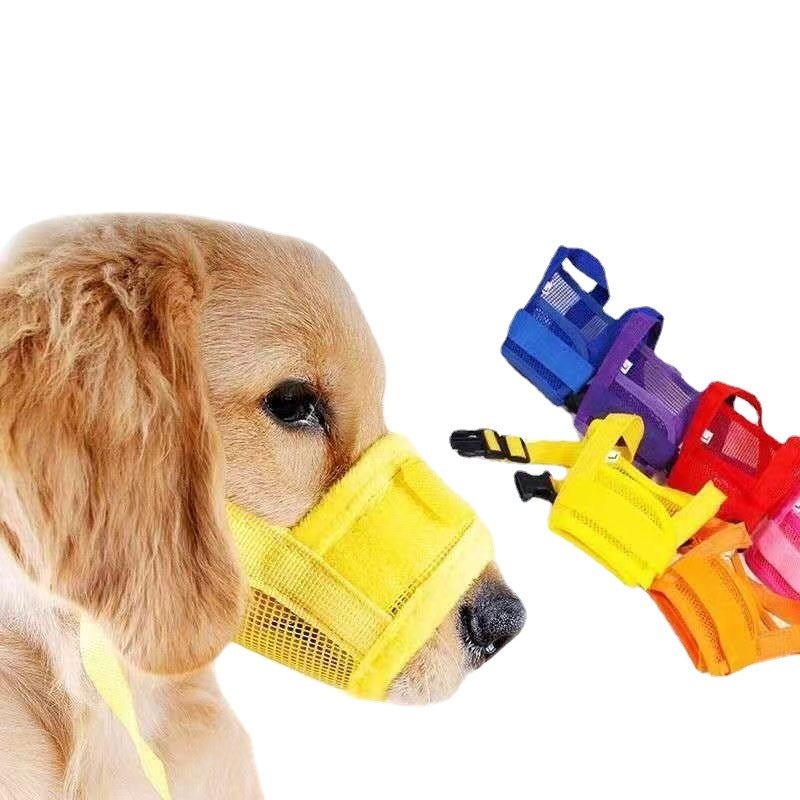 Dog Muzzle, Anti-Biting, Anti-Barking, Drinkable, Anti-Eating Mask, Pet Anti-Barking Device, Golden Retriever Teddy Small And Medium-Sized Dog Muzzle - Image 2