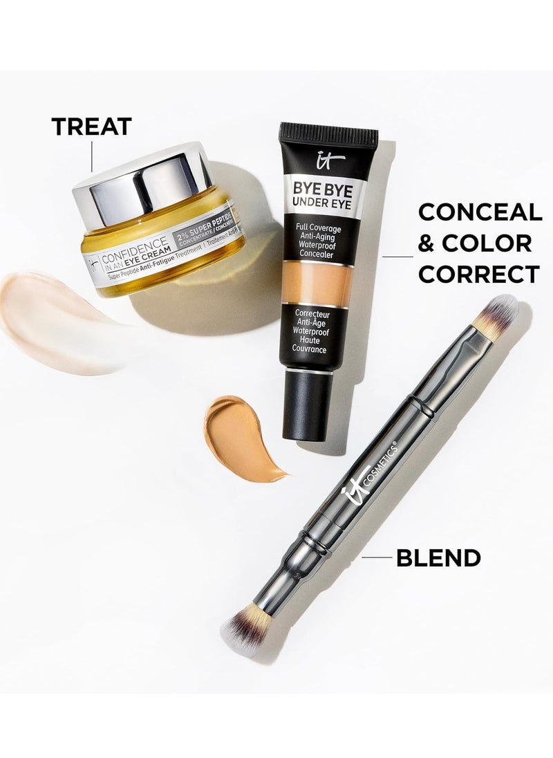 IT COSMETICS - IT Cosmetics Bye Bye Under Eye Full Coverage Concealer - for Dark Circles, Fine Lines, Redness & Discoloration - Waterproof - Natural Finish – 0.4 fl oz - Image 1