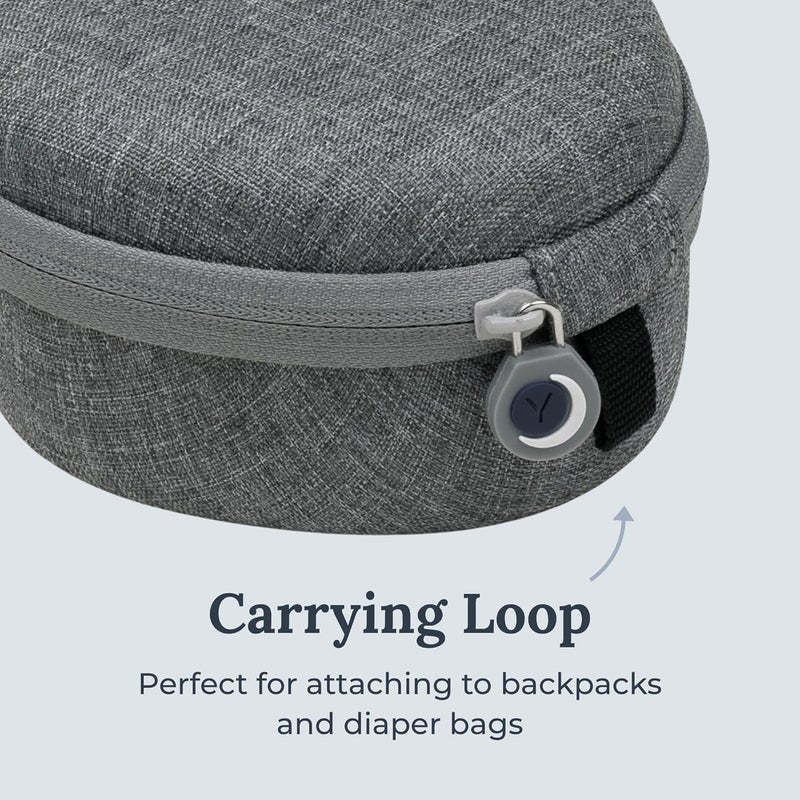 Yogasleep Marpac Crush-Resistant Travel Case for Hushh & Rohm White Noise Sound Machines, Provides Protection While Traveling, Double Stitch Zipper, Protection from Scratches & Water Splashes - Image 3