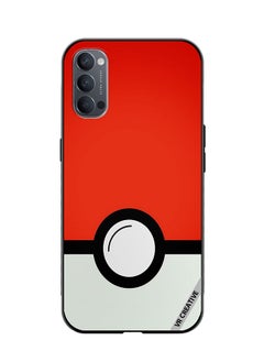 VR CREATIVE Protective Case Cover For Oppo Reno4 Pro 5G Pokemon Design Multicolour  - Image 1