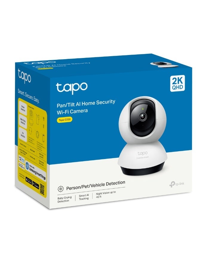 TAPO Tapo C220 2k Pan Tilt Ai Cctv Z0FE6F2713D402B7C5AE5Z