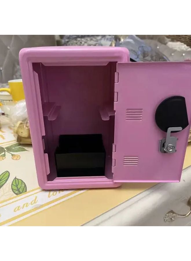 Hello Kitty Mini Metal Safe With Password Lock And Dual Keys For Coin Storage - Image 5