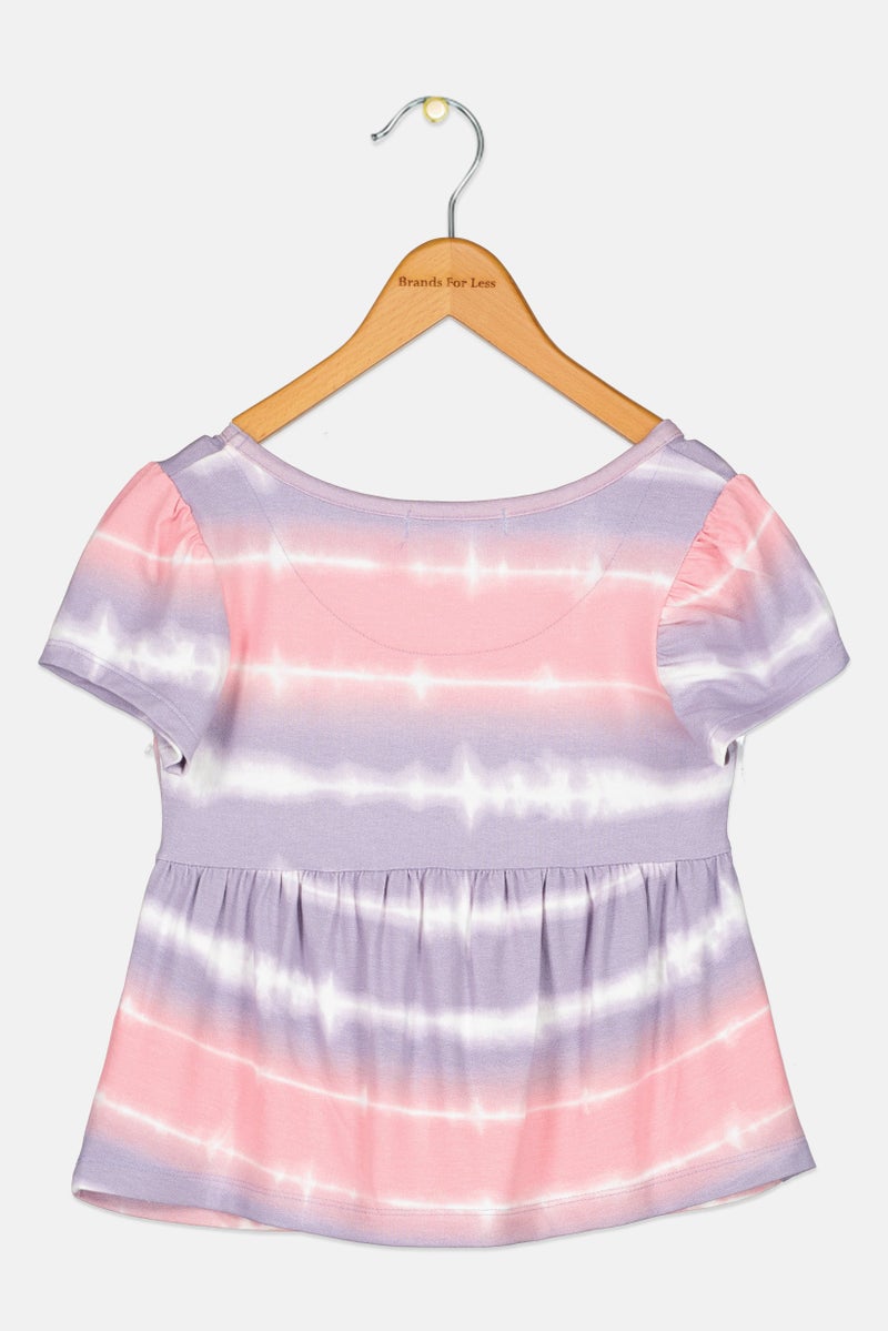 Levi's Kids Girl Tie Dye Dress, Multicolor - Image 3