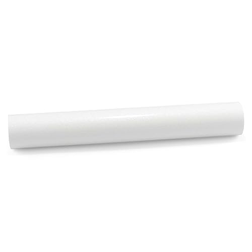 EZAUTO WRAP 12"x60" (1FTx5FT) Ceramic White Heavy Metal Diamond Glitter Gloss Ceramic White Metallic Vinyl Wrap Auto Car Sticker Decal Film Sheet Bubble Free Air Release Technology with Tool Kit - Image 2