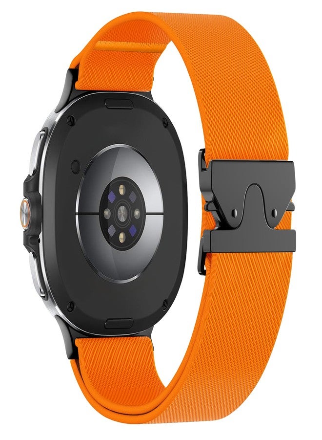 Hexasider Stretchy Nylon Band Compatible with Samsung Galaxy Watch 8 40mm 44mm/Watch 8 Classic 46mm(2025 New), Strap with Upgrade Parachute-Style Buckle for Galaxy Watch 8/Classic Bands for Men Women - Image 1