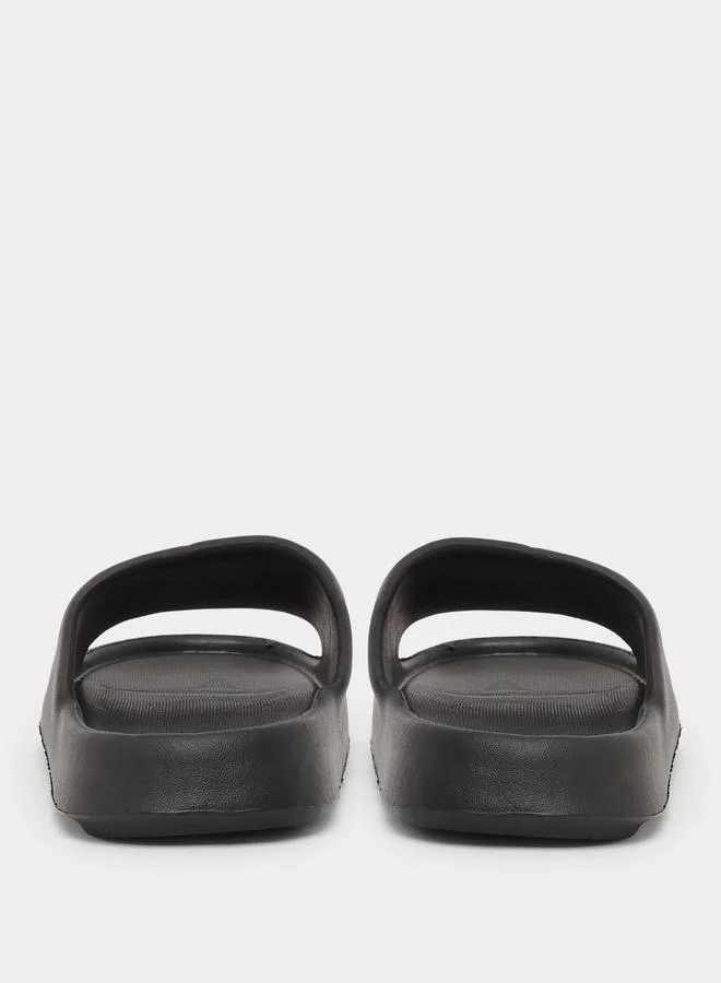 Take Two Solid Thick Sole Bathroom Slippers