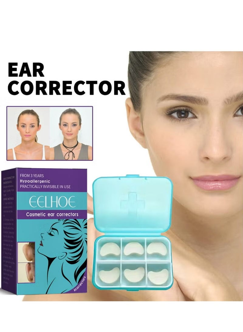 إيلهو 6 Count Cosmetic Discrete Proruding Ear Corrector - منتجات العناية التصحيحية للأذن لتثبيت الأذن دون جراحة من سن 3 سنوات. - Image 1