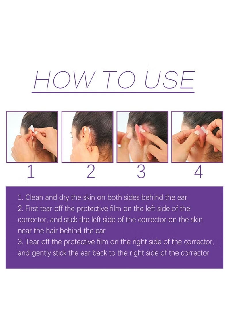 إيلهو 6 Count Cosmetic Discrete Proruding Ear Corrector - منتجات العناية التصحيحية للأذن لتثبيت الأذن دون جراحة من سن 3 سنوات. - Image 4