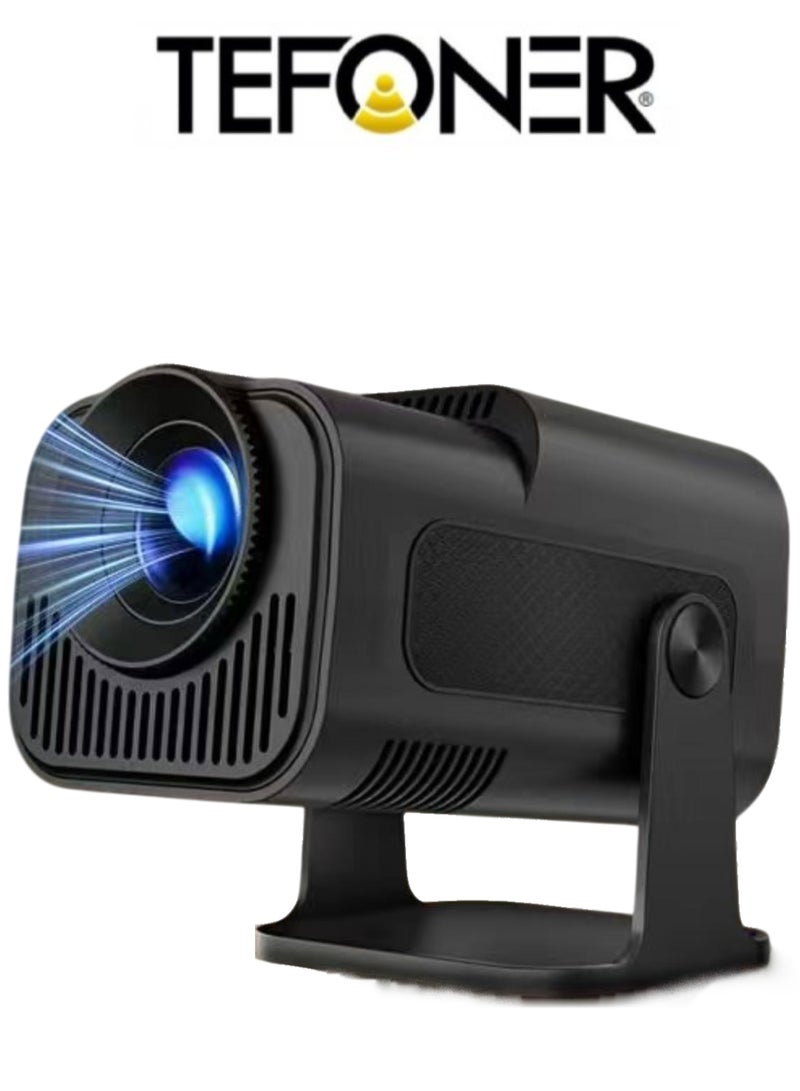 تيفونر بروجكتر جهاز عرض للجوال يعمل بالواي فاي والبلوتوث. بروجكتر 4k و 1080 بخيارات متعددة. بروجيكتر بذاكرة تخزين 8 جيجا. بروجيكتور بسطوع يصل حتى ١٤٠ لومن. بروجكتور بمكبرات صوت قوية. جهاز عرض عرض بروجكتر قابل لدوران بدرجة 180 وقابل لتعليق على السطح. - Image 1