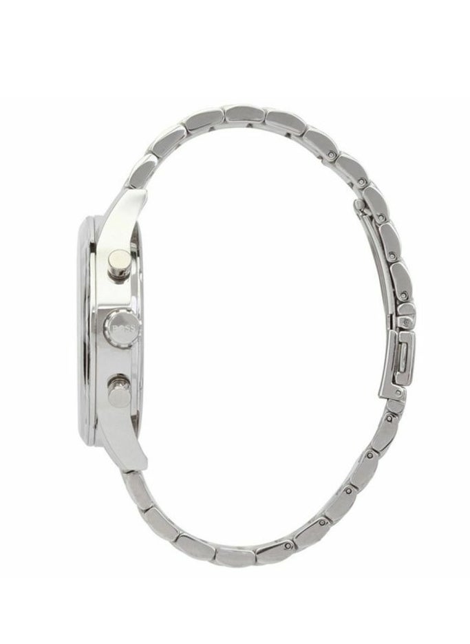 HUGO by Hugo Boss - Mens Hugo Boss Aeroliner Chronograph Watch - Silver - Blue - HB1513183 - Image 1