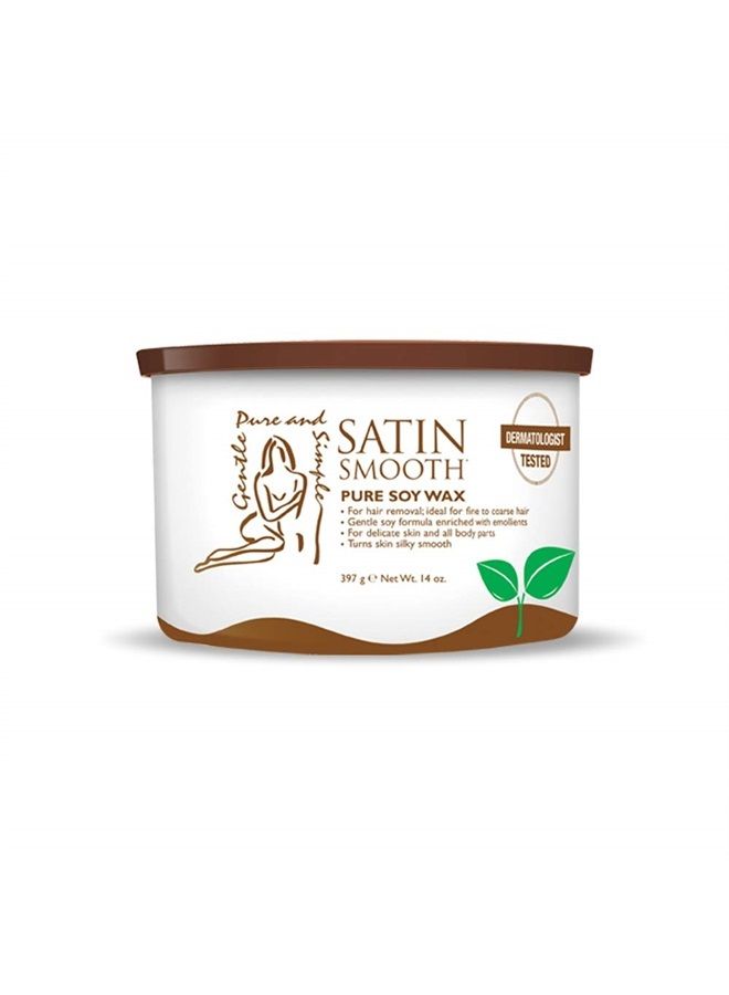 Satin Smooth Soy Hair Removal Wax 14oz. - Image 1