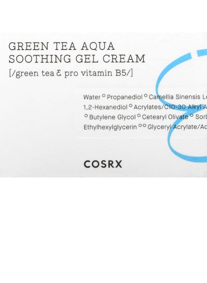 COSRX Mehdi Cream Gel Smoothing Green Tea Water Green 50ml - Image 3