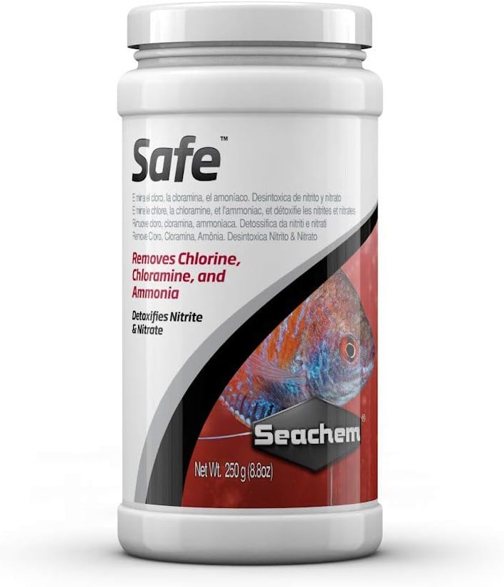 Seachem Safe Water Conditioner - 1kg Powder for Fresh and Saltwater Aquariums - Image 1