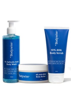 Be Bodywise Strawberry Skin Advanced Moisturization Pack 10% Aha Body ...