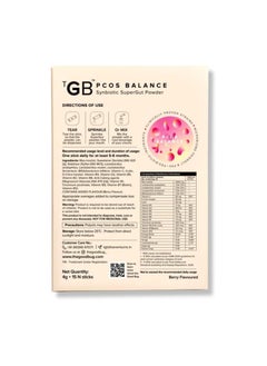 The Good Bug PCOS Balance SuperGut Powder for Women Pre And Probiotic Blend with Myo+D-Chiro Inositol Assists Weight Management, Facial Hair - 15 Days Pack  - Image 2