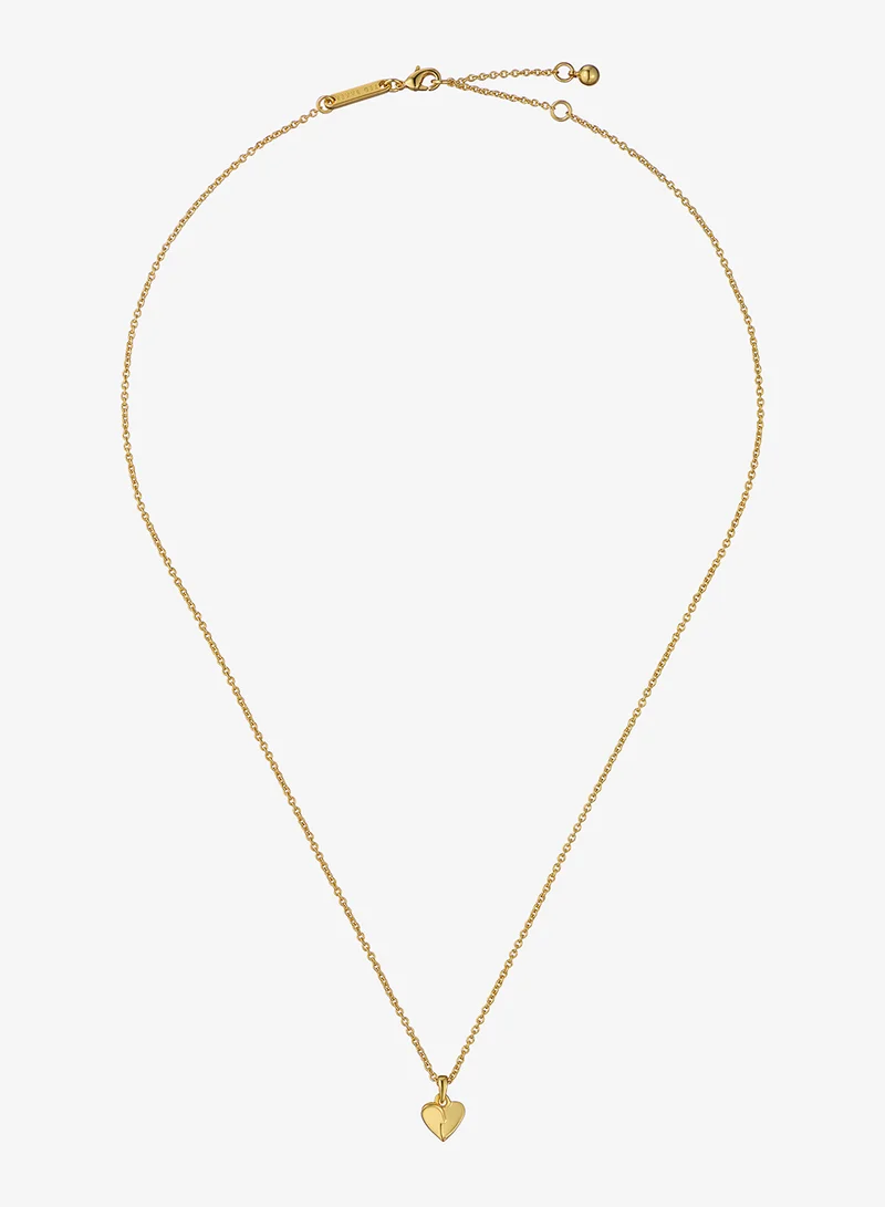 Alicia Abstract Heart Pendant Necklace