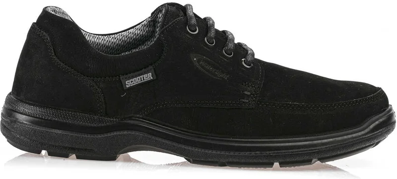 Scooter  Waterproof Leather Black Men's Shoes M3080NS