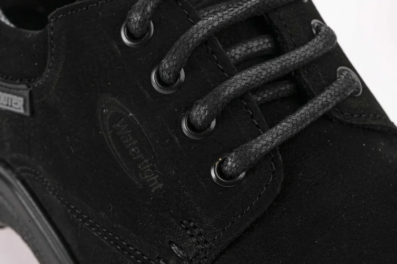 Scooter  Waterproof Leather Black Men's Shoes M3080NS