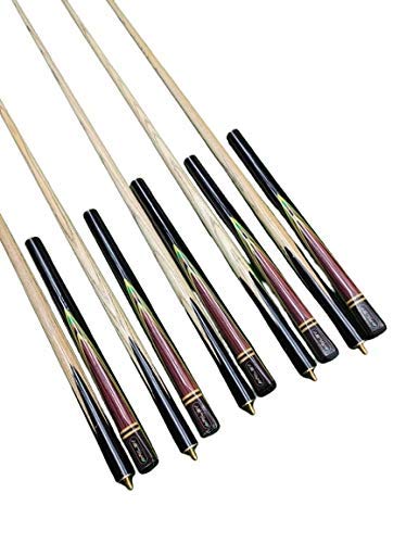 Laxmi Ganesh Billiard Laxmi Ganesh Billiard Snooker Pool Heavy Weight Quarter Joint Riley Cue Stick 9mm Tip Size Pack of 5 Pcs  - Image 3