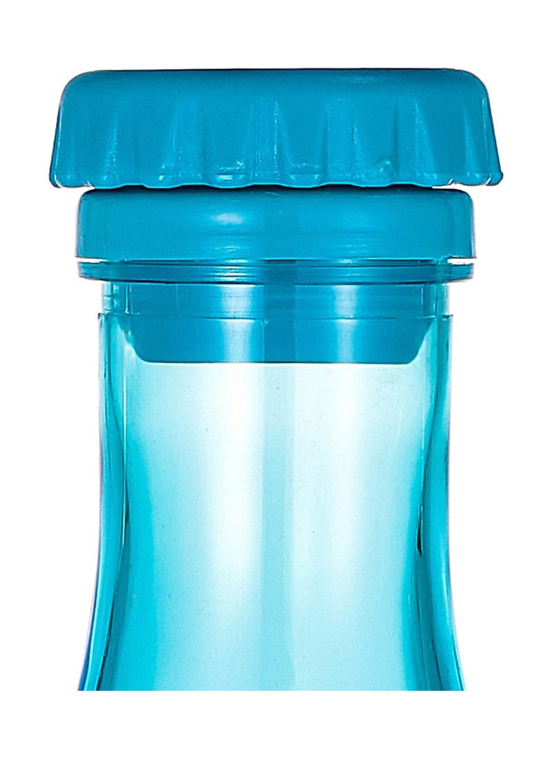 Generic Plastic Water Bottle, Blue  - Image 4