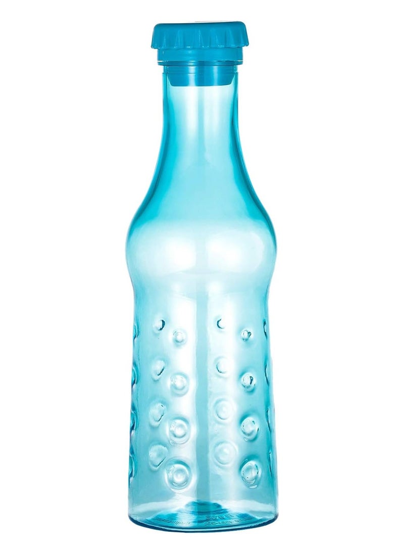 Generic Plastic Water Bottle, Blue  - Image 5