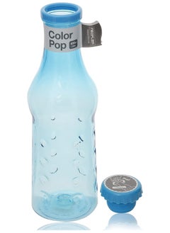 Generic Plastic Water Bottle, Blue  - Image 2