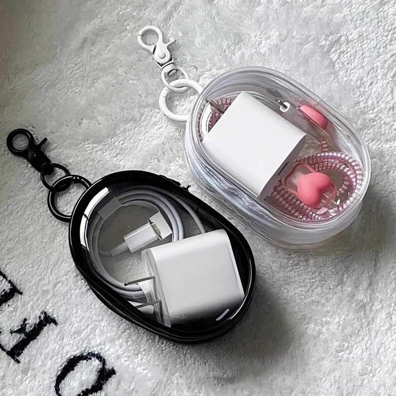 Chaoyi Transparent Cable Organizer Bag for Earphones and Data Lines - Image 5