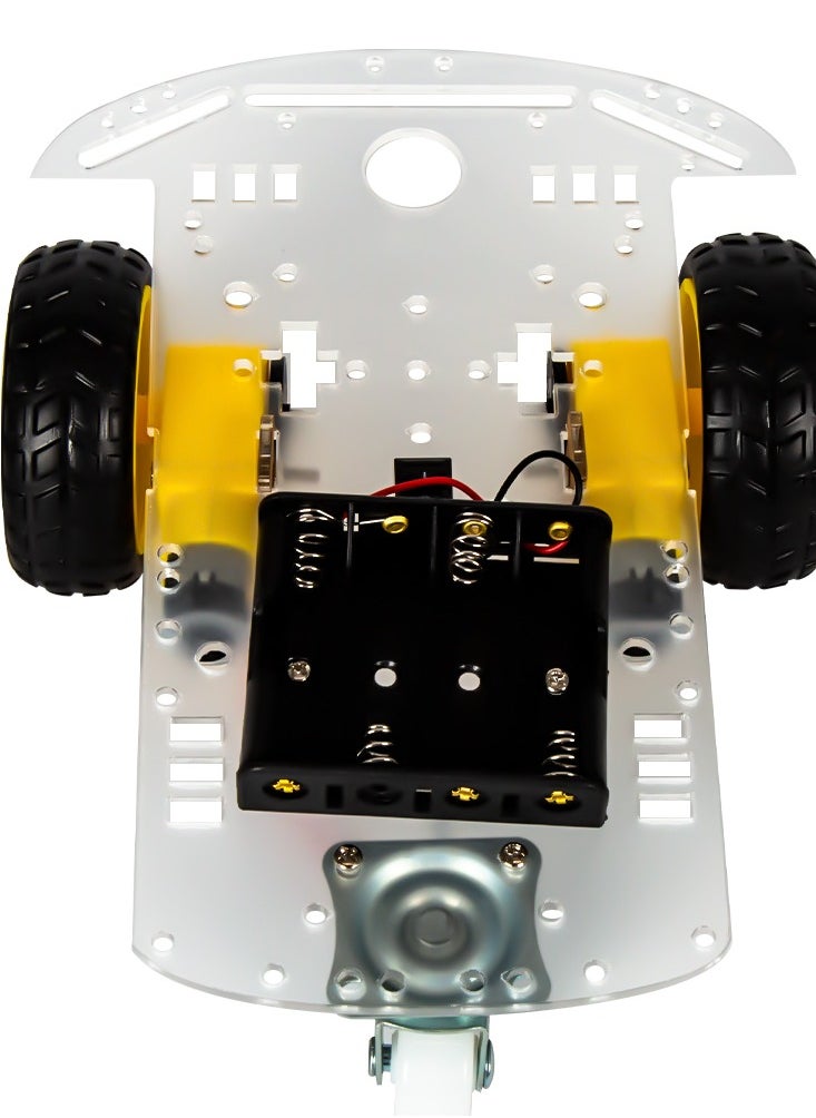 BOTs and four dots - 2WD Smart Robot Car Chassis Kit, Ref. No.: BOT-TO-0003, Two Wheel Drive. - Image 1