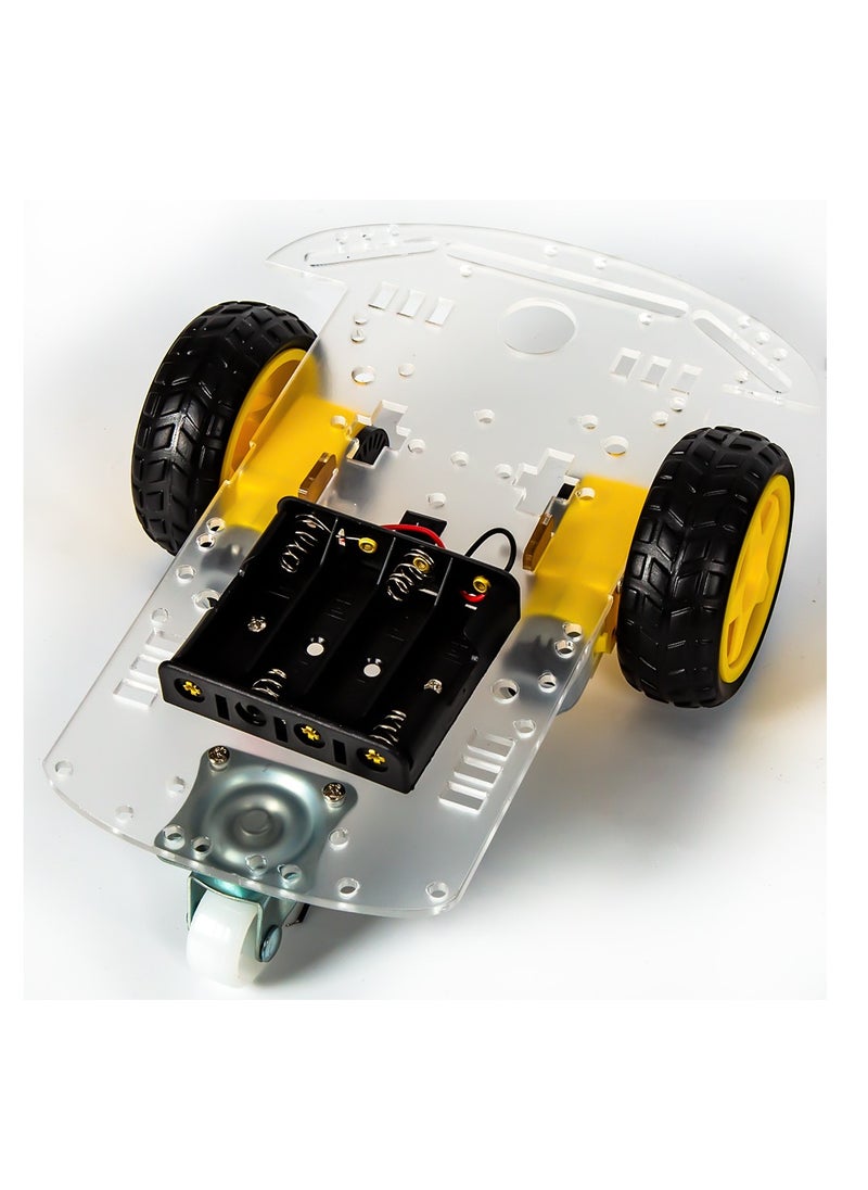 BOTs and four dots - 2WD Smart Robot Car Chassis Kit, Ref. No.: BOT-TO-0003, Two Wheel Drive. - Image 1