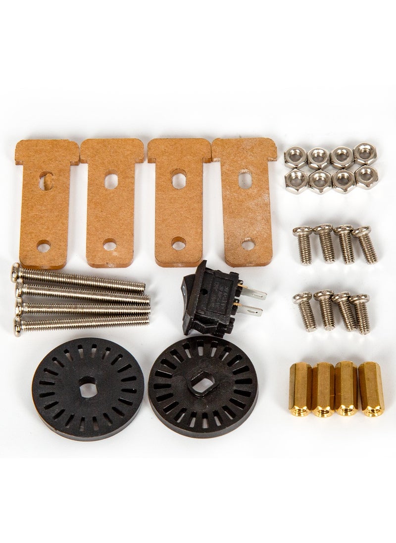 BOTs and four dots - 2WD Smart Robot Car Chassis Kit, Ref. No.: BOT-TO-0003, Two Wheel Drive. - Image 1