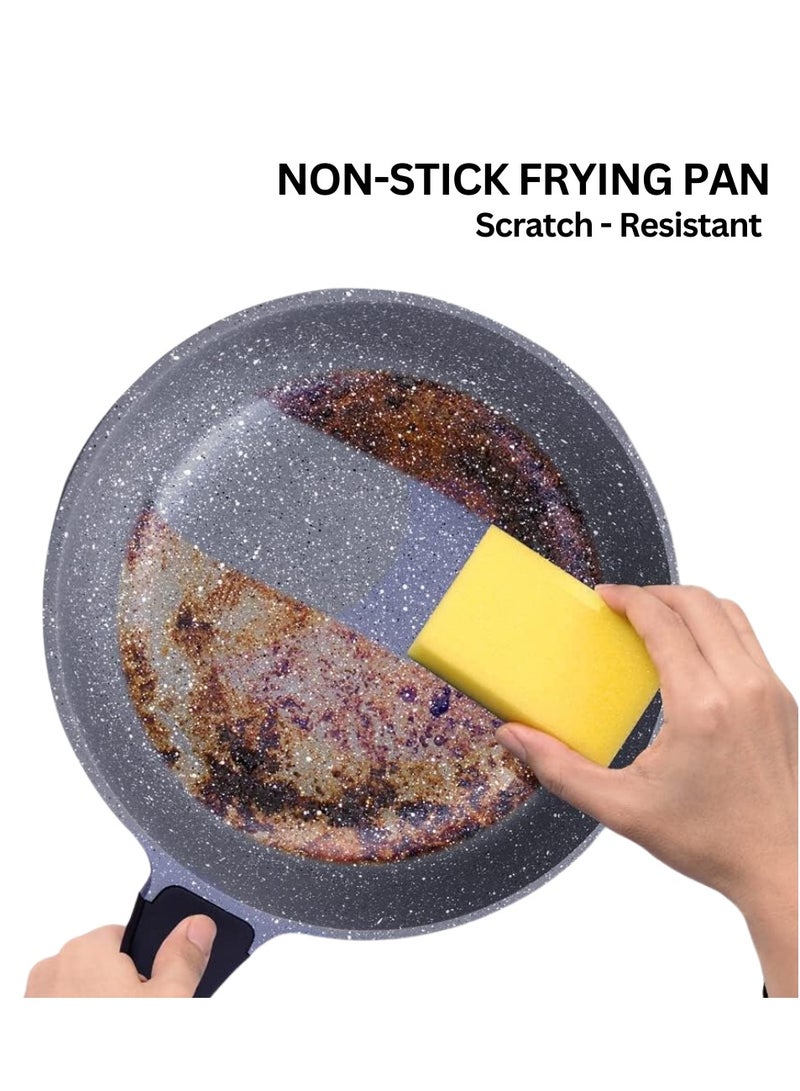 Dorsch Danish Design Ceramic Coated Fry Pan- Non-Stick, PTFE & PFOA Free - Scratch Resistant, Durable Design - TUV Certified - Induction Ready, Even Heat Distribution, Oven Safe for Healthy & Effortless Cooking (26 CM) - Image 5