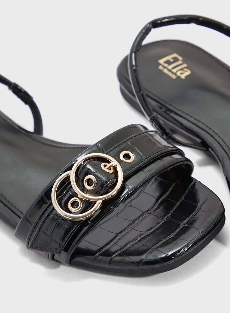 ELLA Sling Back Flat Sandal  - Image 4