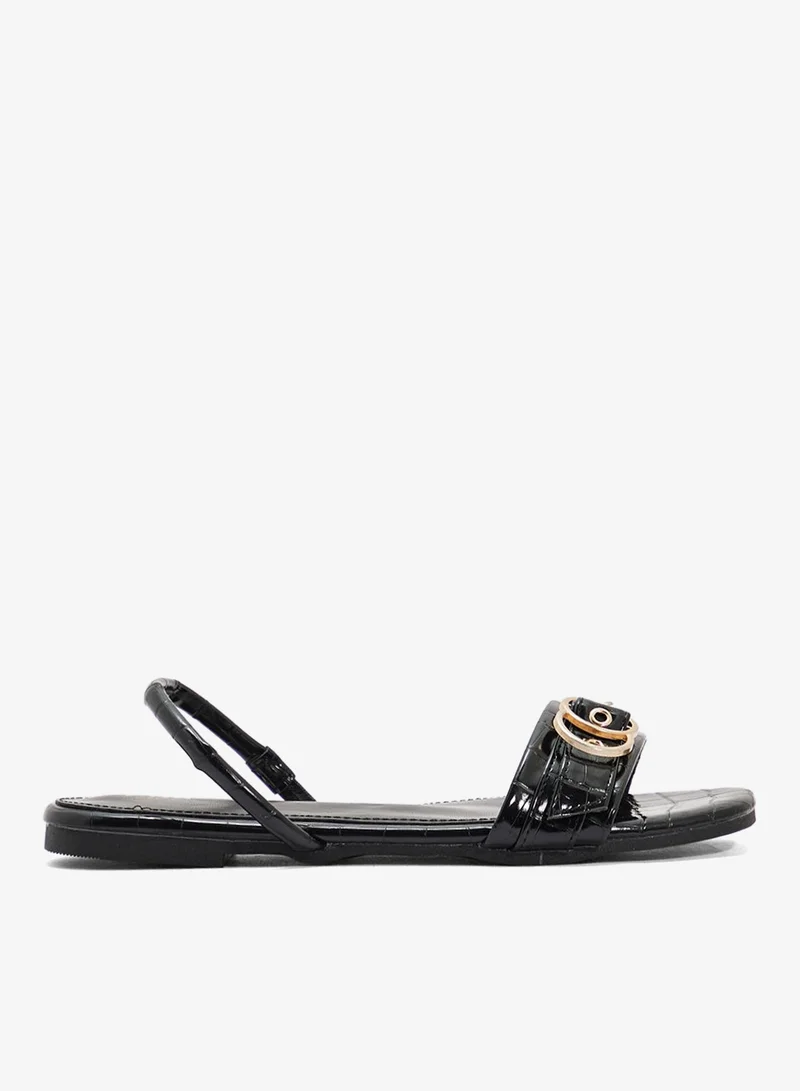 ELLA Sling Back Flat Sandal
