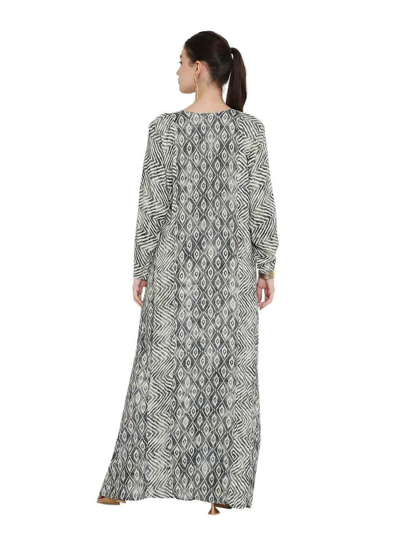 HANA & SARA Long tradtional wear jalabia arabic kaftan dress