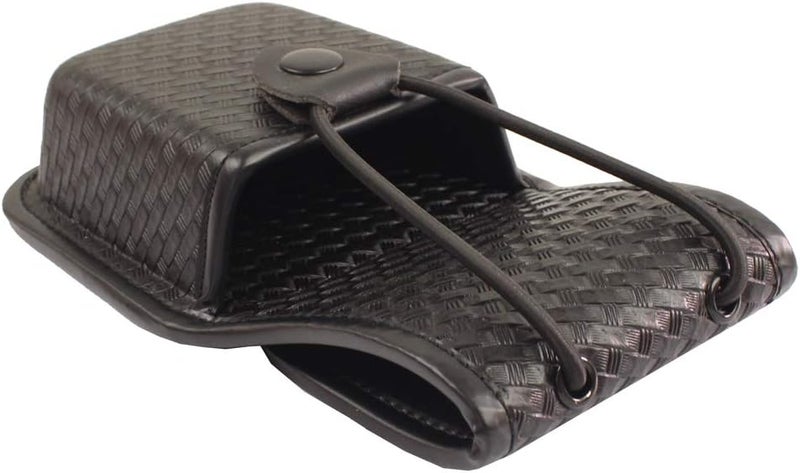 ROCOTACTICAL Basketweave Radio Pouch, Universal Radio Holder Pouch for Law Enforcement Duty Belt - Image 4