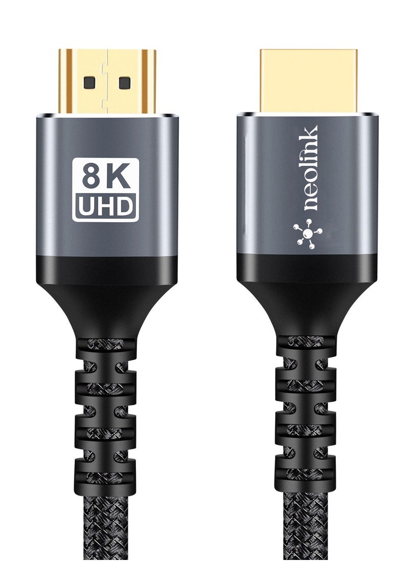 neolink Neolink 8K HDMI Cable 2.1 Ultra HD High-Speed 48Gpbs for Superior Audiovisual Experience - 8K@60HZ, 4K@120hz, 144Hz eARC HDR10, HDCP 2.2, Dolby Compatible for PS5,Smart TVs  - Image 5