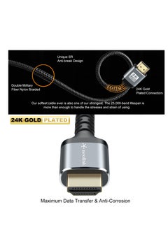 نيو لينك كابل HDMI 8K عالي الجودة 1 متر  - Image 4