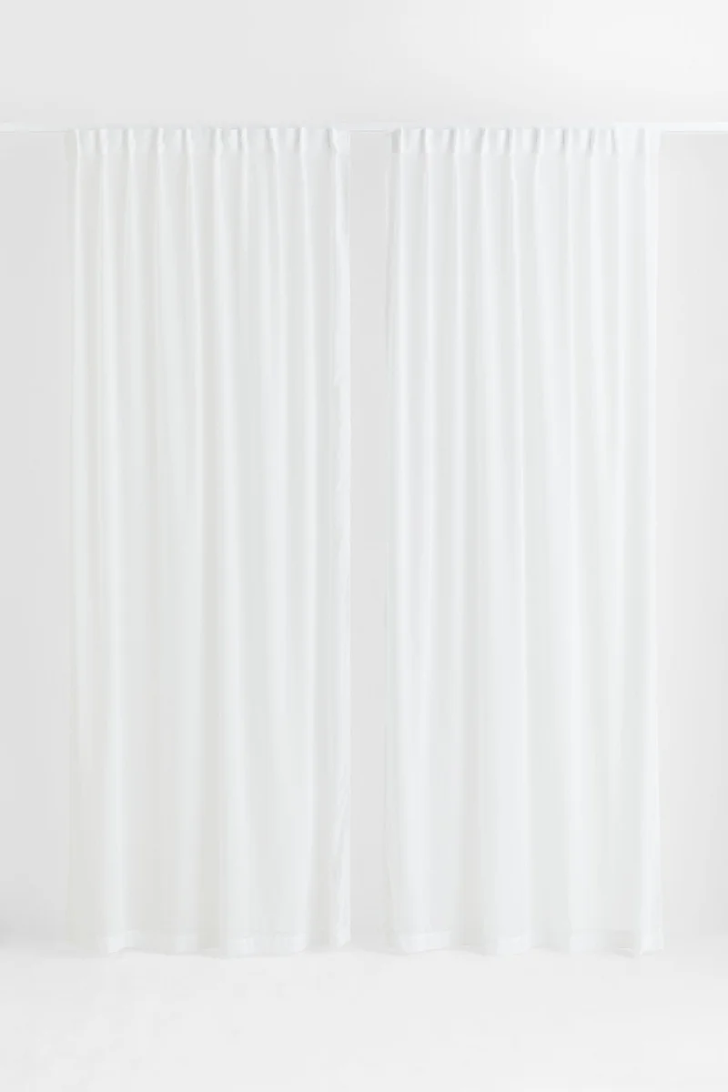 اتش اند ام 2-Pack Airy Multiway Curtains