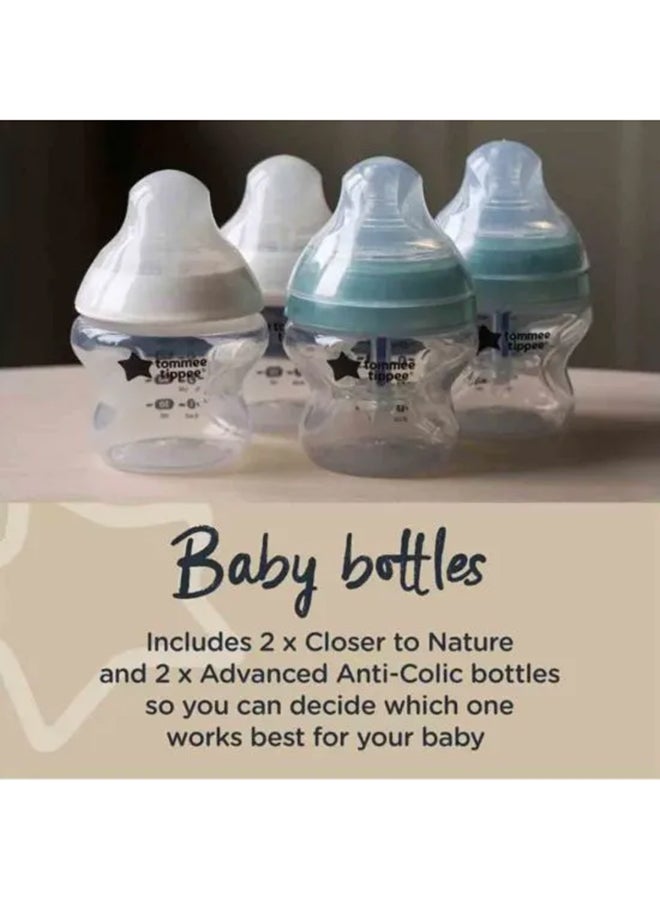 tommee tippee Ultimate Formula Feeding Kit White Gift set - Electric Steam Sterilizer/ Perfect Prep Day & Night/Closer to Nature bottles/Insulated bottle bag/Breast-Like soothers - Image 4