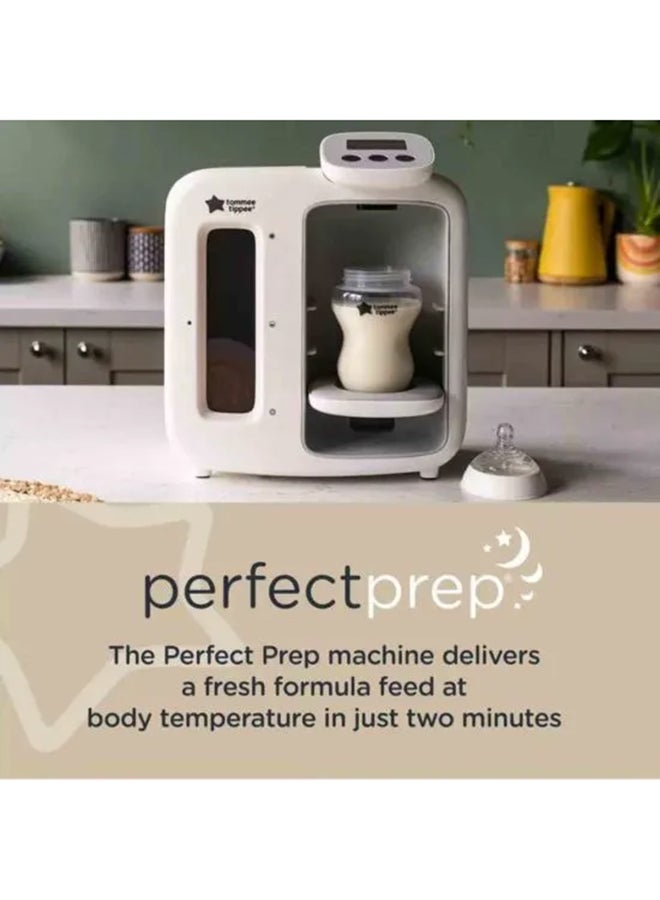 tommee tippee Ultimate Formula Feeding Kit White Gift set - Electric Steam Sterilizer/ Perfect Prep Day & Night/Closer to Nature bottles/Insulated bottle bag/Breast-Like soothers - Image 2
