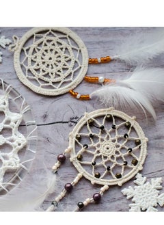 SYOSI Embroidery Hoop, 11.8 Inch Cross Stitch Supplies Wooden Round Hoop Bamboo Embroidery Bandage Flower Hoop Easy to Loosen/tighten for Artistic Crafts Easy to Sew (12 Pcs)  - Image 3