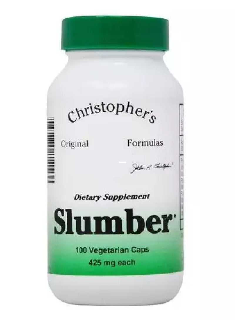 Christopher's Original Formulas Slumber 425 mg 100 Vegetarian Caps - Image 1
